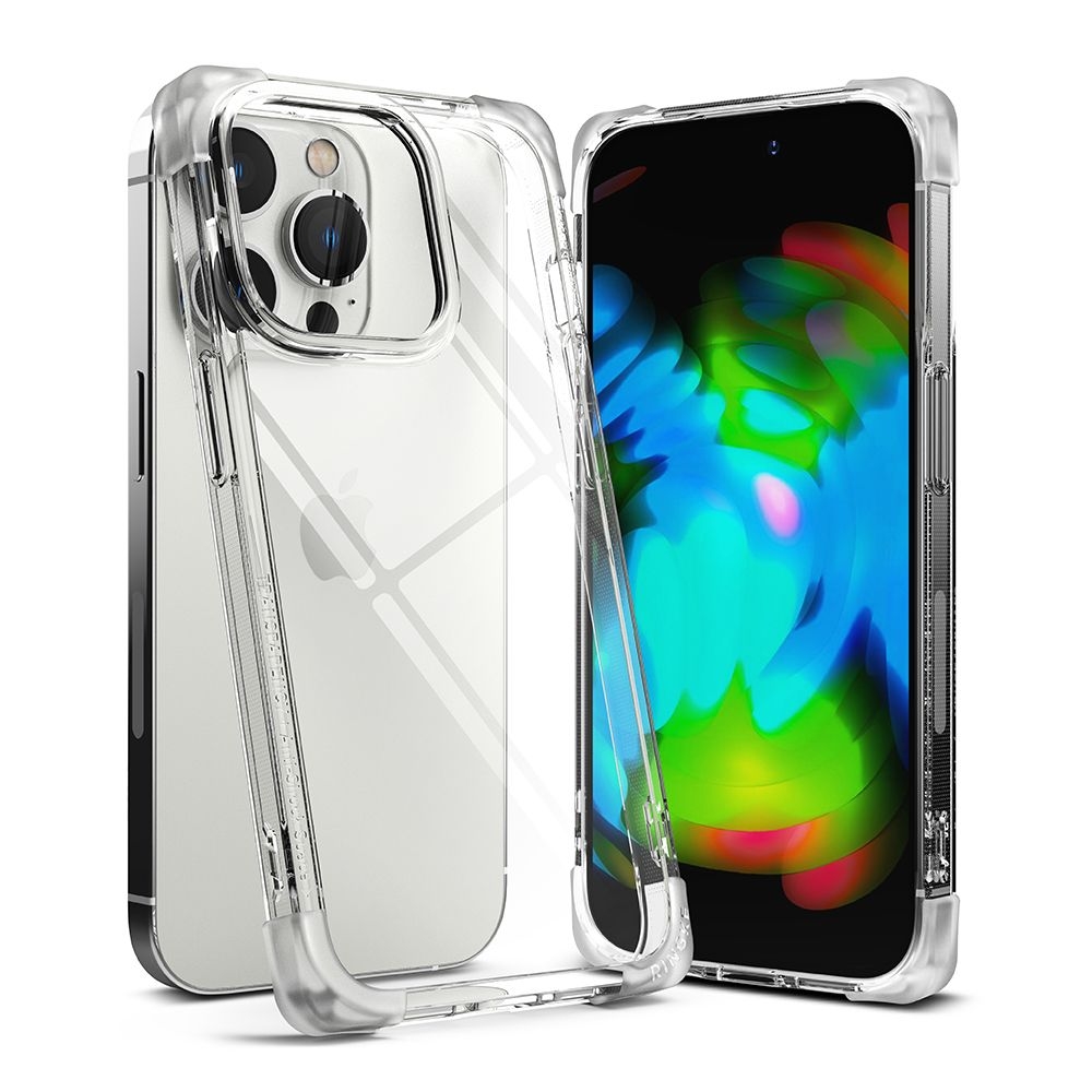 Ringke Fusion Bumper - Ανθεκτική Σκληρή Θήκη με Matte TPU Bumper - Apple iPhone 14 Pro - Clear (8809881263007)