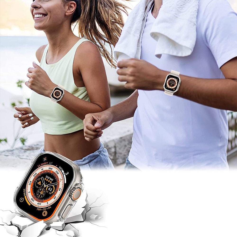 Tech-Protect Defence360 - Θήκη με Tempered Glass Apple Watch Ultra 3 / Ultra 2 / Ultra 1 49mm - Clear (9490713928325)