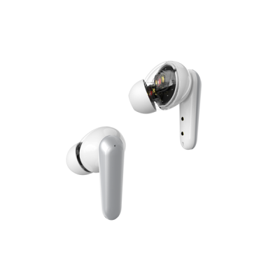 Riversong True Wireless Earphones Yoga M1 - Ασύρματα Ακουστικά Bluetooth Με Θήκη Φόρτισης - White (EA223)