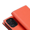 SLG Design D8 Neon Full Grain Leather - Δερμάτινη Θήκη - Πορτοφόλι Flip Apple iPhone 14 Pro Max - Coral (SD-D8N-DC-IP14PM-CR)