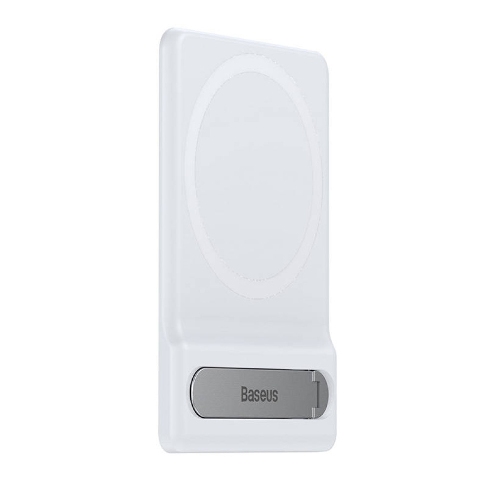 Baseus Foldable Magnetic Bracket - Μαγνητική Βάση Στήριξης MagSafe για Κινητά / Smartphone iPhone 14 / 13 / 12 - White (LUXZ010002)