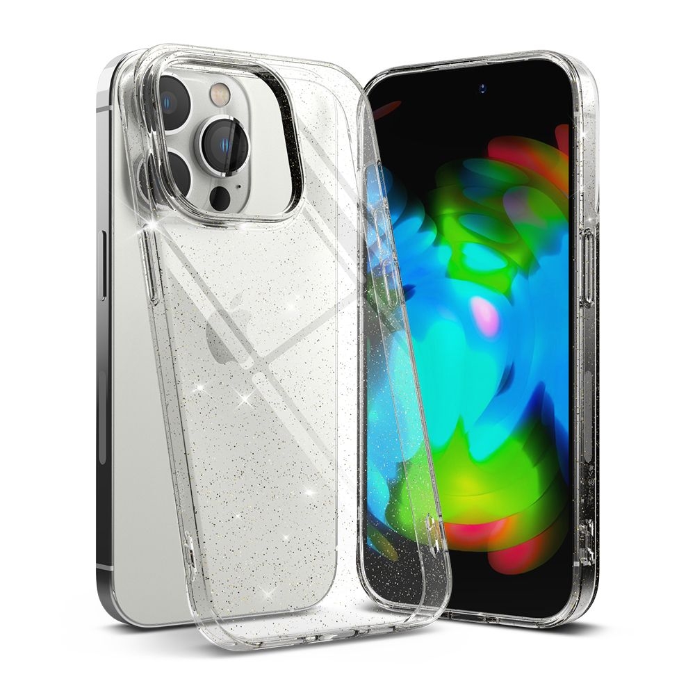 Ringke Air Θήκη Σιλικόνης Apple iPhone 14 Pro - Glitter Clear (8809881262826)