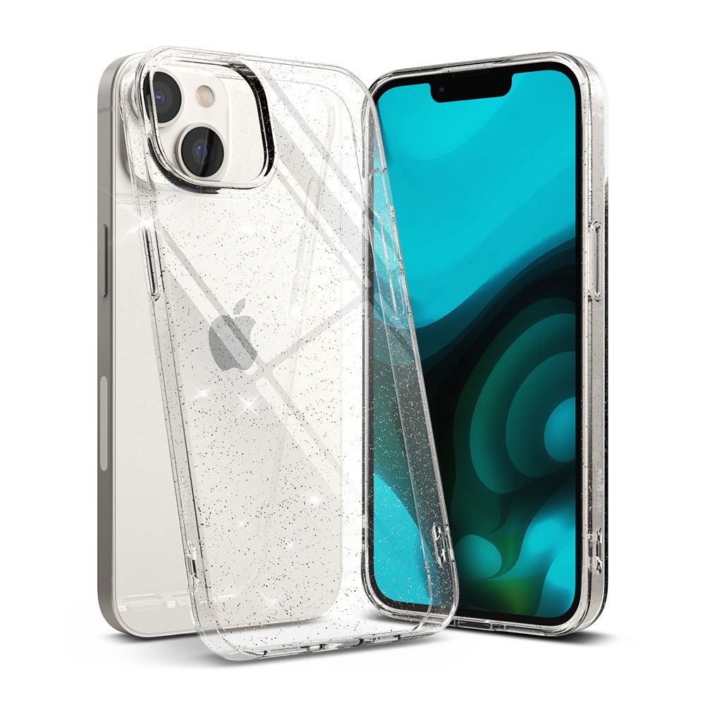 Ringke Air Θήκη Σιλικόνης Apple iPhone 14 - Glitter Clear (8809881263861)