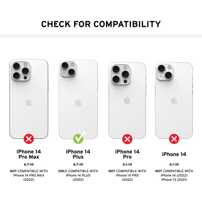 UAG Θήκη Plasma Series Apple iPhone 14 Plus - Ice (114065114343)