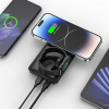 Veger MagMulti Wireless PowerBank - Ασύρματο PowerBank με MagSafe & Qi 15W για iPhone / Apple Watch / AirPods - 10000mAh με 1 x USB-A / 1 x Type-C - 22.5W - Black (W1156)