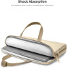 Tomtoc The Her H22 Lady Premium Shoulder Bag - Θήκη / Τσάντα Μεταφοράς για Laptοp έως 14" - Khaki (H22C1K1)