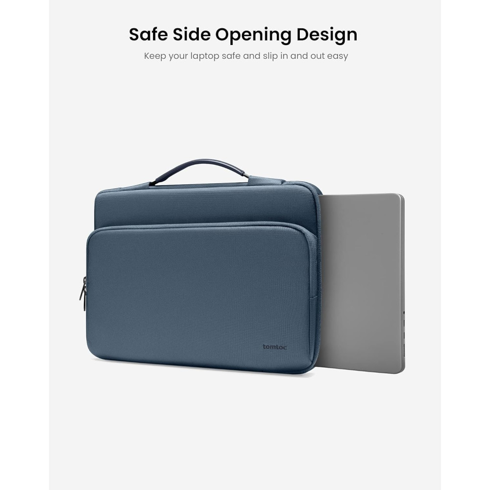 Tomtoc Defender A14 - Θήκη / Τσάντα Μεταφοράς για Laptop έως 14" - Navy Blue (A14D2B1)