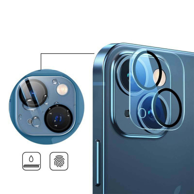 Hofi Cam Pro+ Camera Tempered Glass - Αντιχαρακτικό Γυαλί Προστασίας για Φακό Κάμερας - Apple iPhone 12 - Clear (9589046922893)