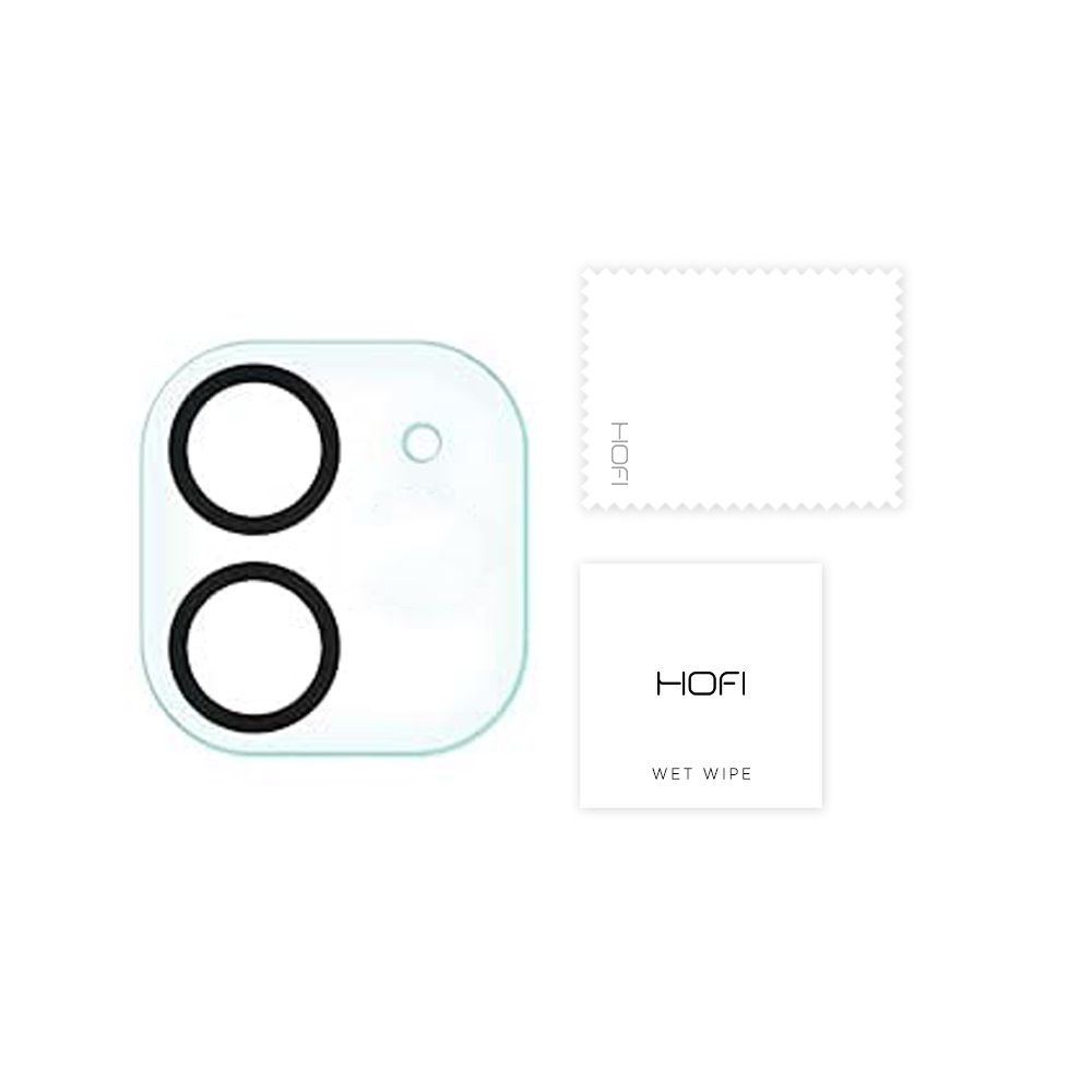 Hofi Cam Pro+ Camera Tempered Glass - Αντιχαρακτικό Γυαλί Προστασίας για Φακό Κάμερας - Apple iPhone 12 - Clear (9589046922893)