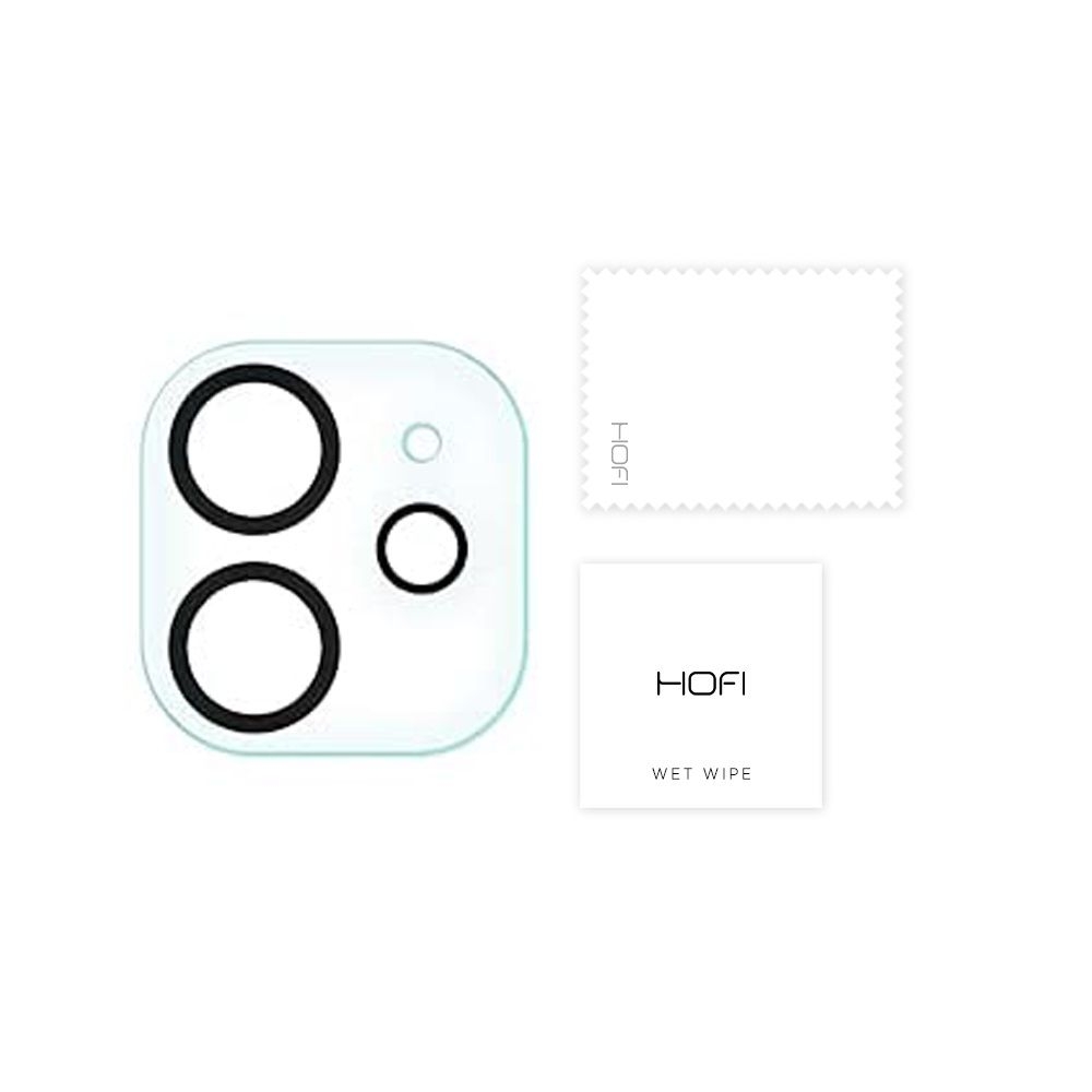 Hofi Cam Pro+ Camera Tempered Glass - Αντιχαρακτικό Γυαλί Προστασίας για Φακό Κάμερας - Apple iPhone 11 - Clear (9589046923012)