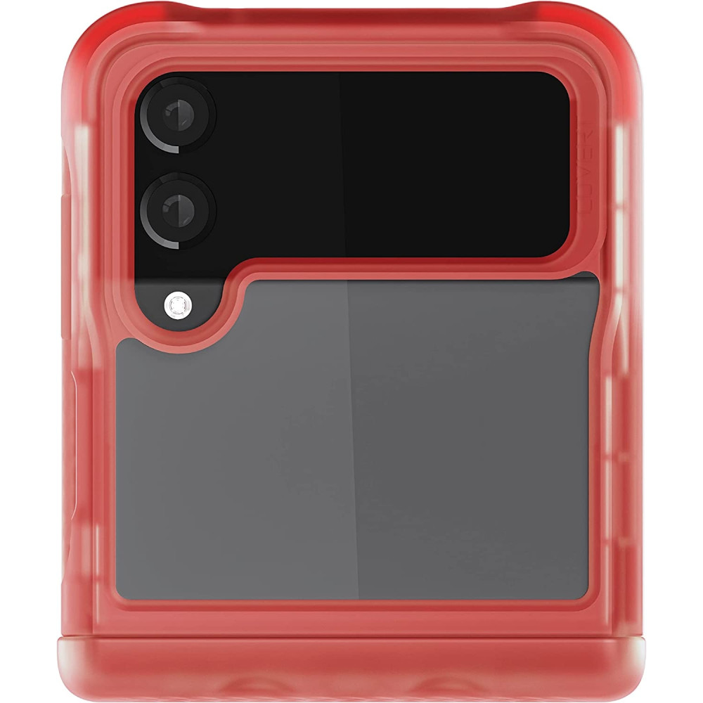 Ghostek Covert 6 - Διάφανη Ανθεκτική Αντιμικροβιακή Θήκη Samsung Galaxy Z Flip4 - Pink (GHOCAS3201)