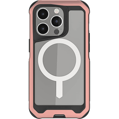 Ghostek Atomic Slim 4 - Ανθεκτική Θήκη MagSafe Apple iPhone 14 Pro - Pink (GHOCAS3089)