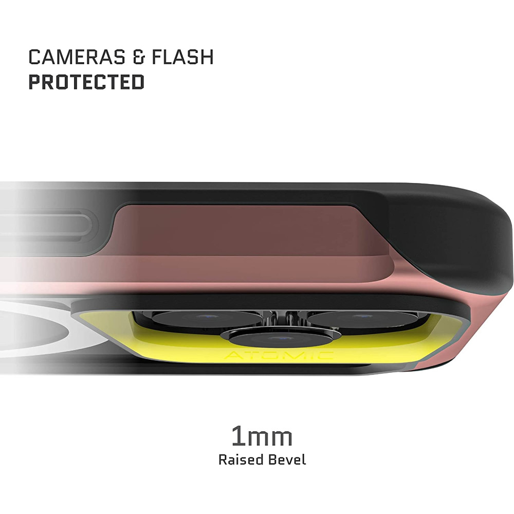 Ghostek Atomic Slim 4 - Ανθεκτική Θήκη MagSafe Apple iPhone 14 Pro - Pink (GHOCAS3089)