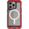 Ghostek Atomic Slim 4 - Ανθεκτική Θήκη MagSafe Apple iPhone 14 Pro - Red (GHOCAS3090)