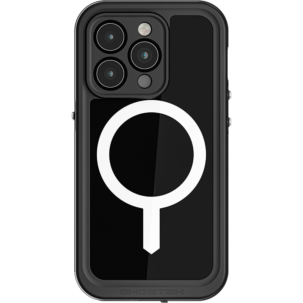 Ghostek Nautical Slim - Ανθεκτική Αδιάβροχη Θήκη MagSafe - Apple iPhone 14 Pro - Black (GHOCAS3189)