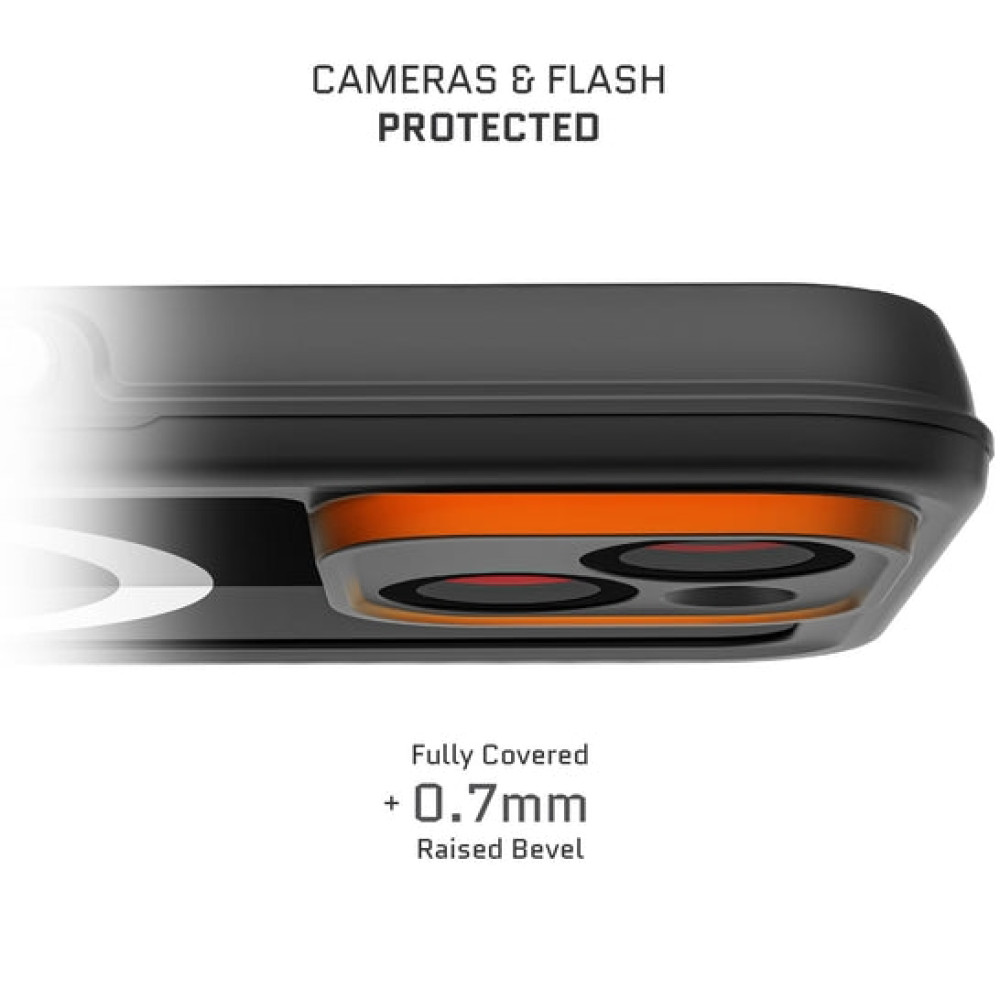 Ghostek Nautical Slim - Ανθεκτική Αδιάβροχη Θήκη MagSafe - Apple iPhone 14 Plus - Black (GHOCAS3191)