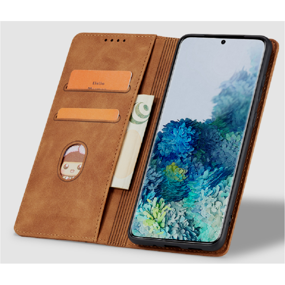 Bodycell Θήκη - Πορτοφόλι Realme GT Neo 3 - Brown (5206015018879)