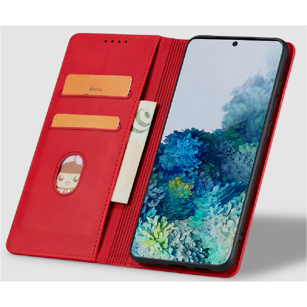 Bodycell Θήκη - Πορτοφόλι Xiaomi Redmi A1 - Red (5206015018657)