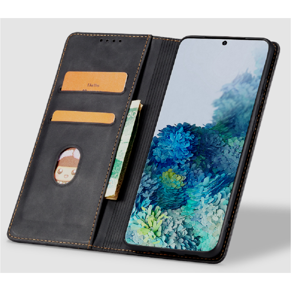 Bodycell Θήκη - Πορτοφόλι Xiaomi Redmi 10A - Black (5206015004377)