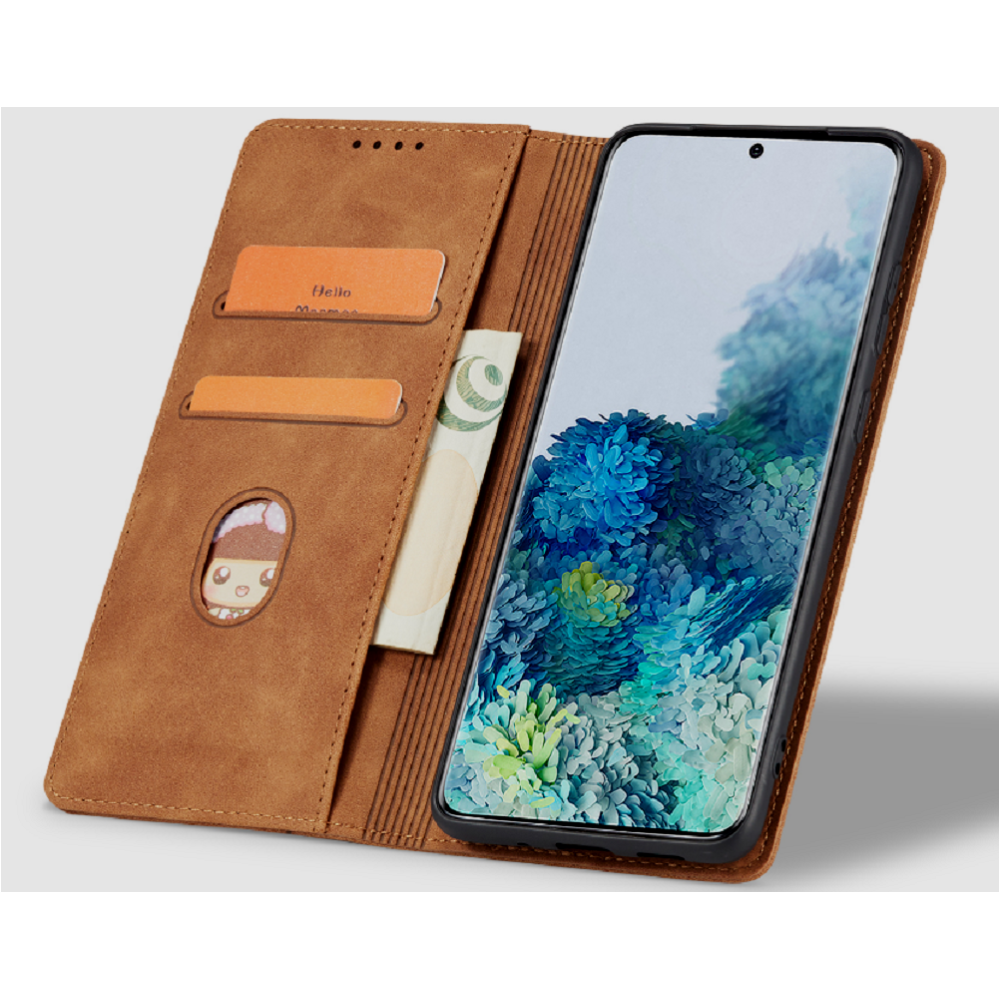 Bodycell Θήκη - Πορτοφόλι Xiaomi 12 Lite - Brown (5206015005046)