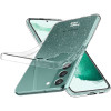 HappyCase Διάφανη Θήκη Σιλικόνης Samsung Galaxy S22 5G - Glitter Print (8719246352652)