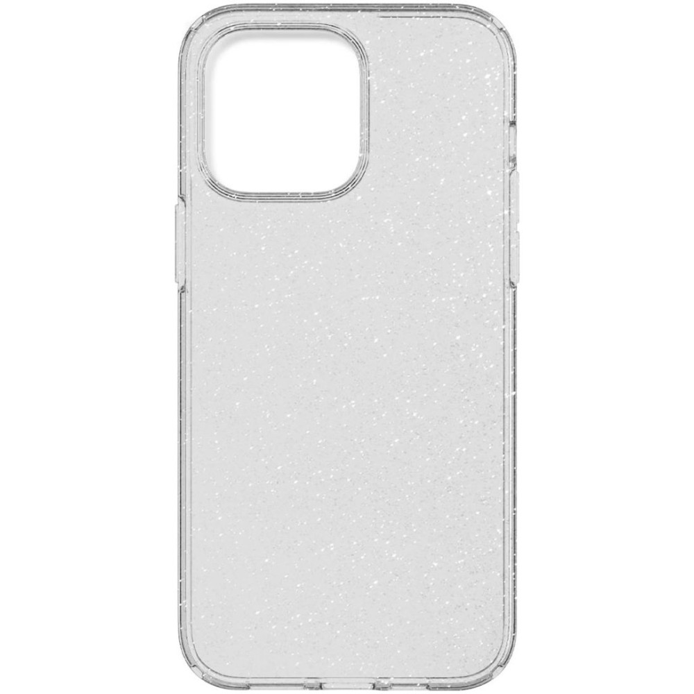 HappyCase Διάφανη Θήκη Σιλικόνης Apple iPhone 14 Pro - Glitter Print (8719246375354)