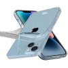 HappyCase Διάφανη Θήκη Σιλικόνης Apple iPhone 14 - Glitter Print (8719246375347)