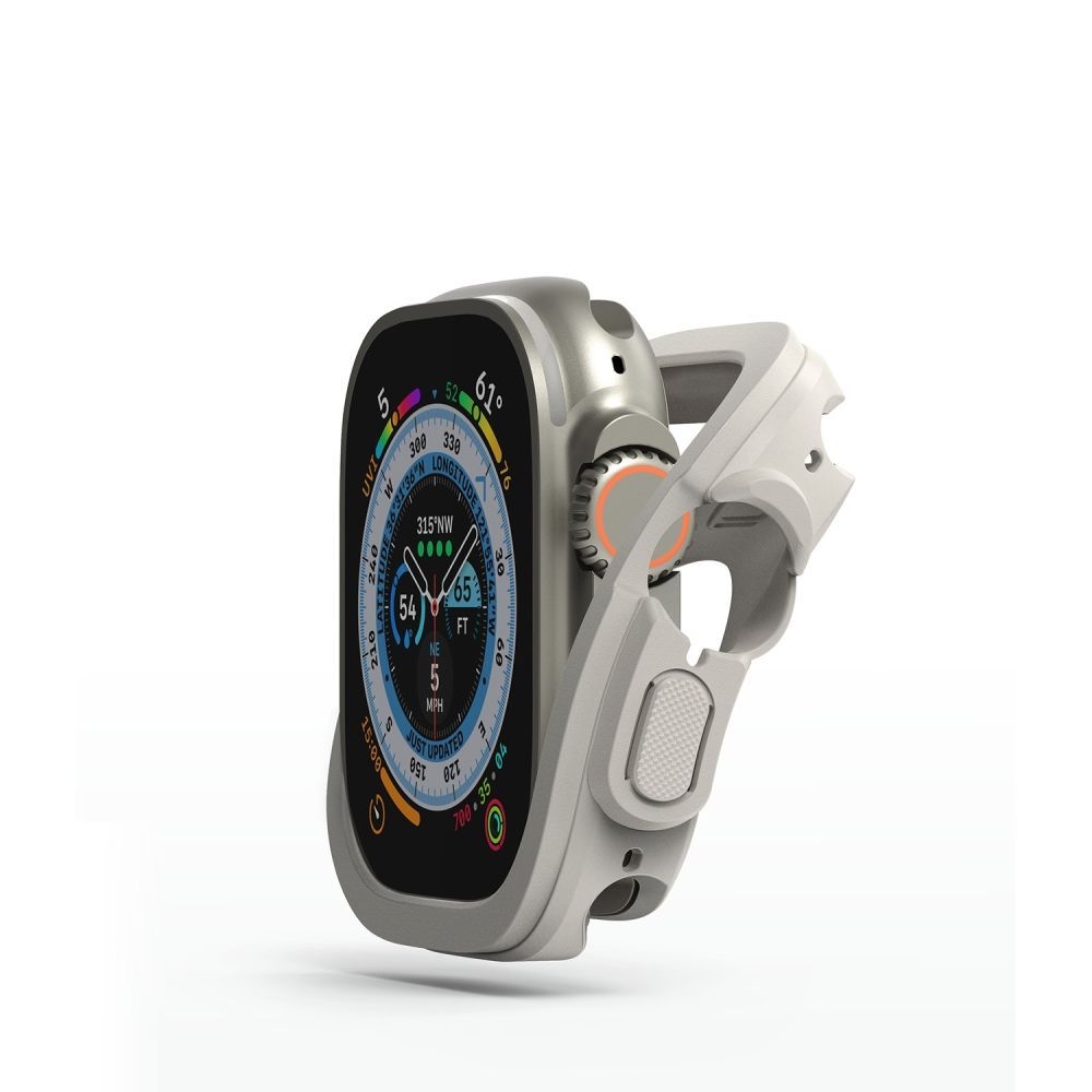 Ringke Air Sports Θήκη Σιλικόνης - Apple Watch Ultra 2 / Ultra 1 49mm - Warm Gray (8809881269061)
