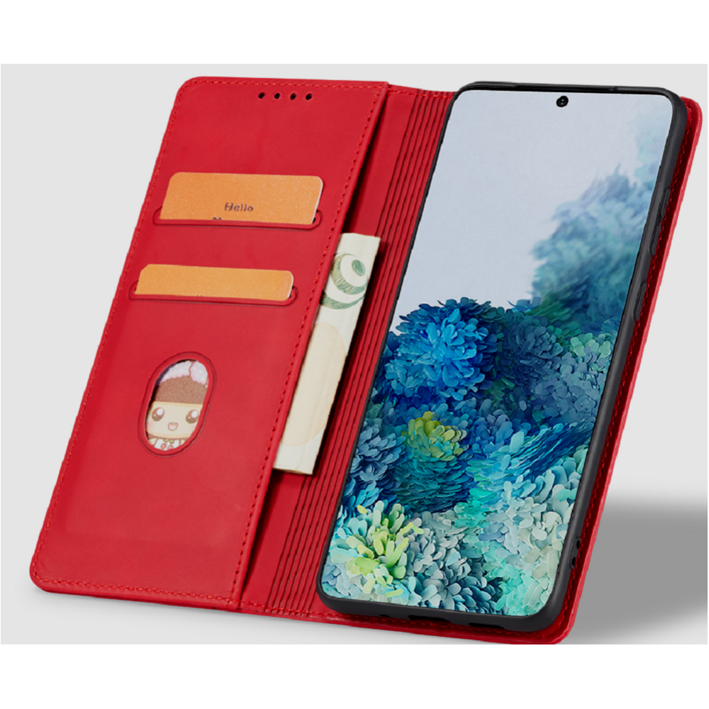 Bodycell Θήκη - Πορτοφόλι Xiaomi 12 Lite - Red (5206015005053)