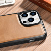 iCarer Oil Wax Leather Cover - Δερμάτινη Θήκη με TPU Bumper - Apple iPhone 14 Pro - Camel Tan (WMI14220718-TN)
