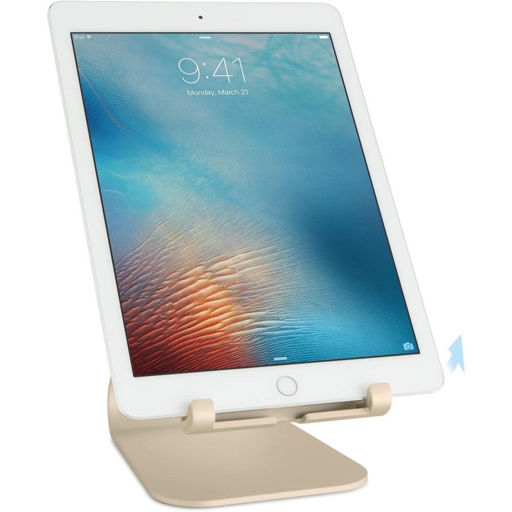 Rain Design mStand Tablet Plus - Ρυθμιζόμενη Βάση Αλουμινίου για Tablet έως 13" - Gold (891607000704)