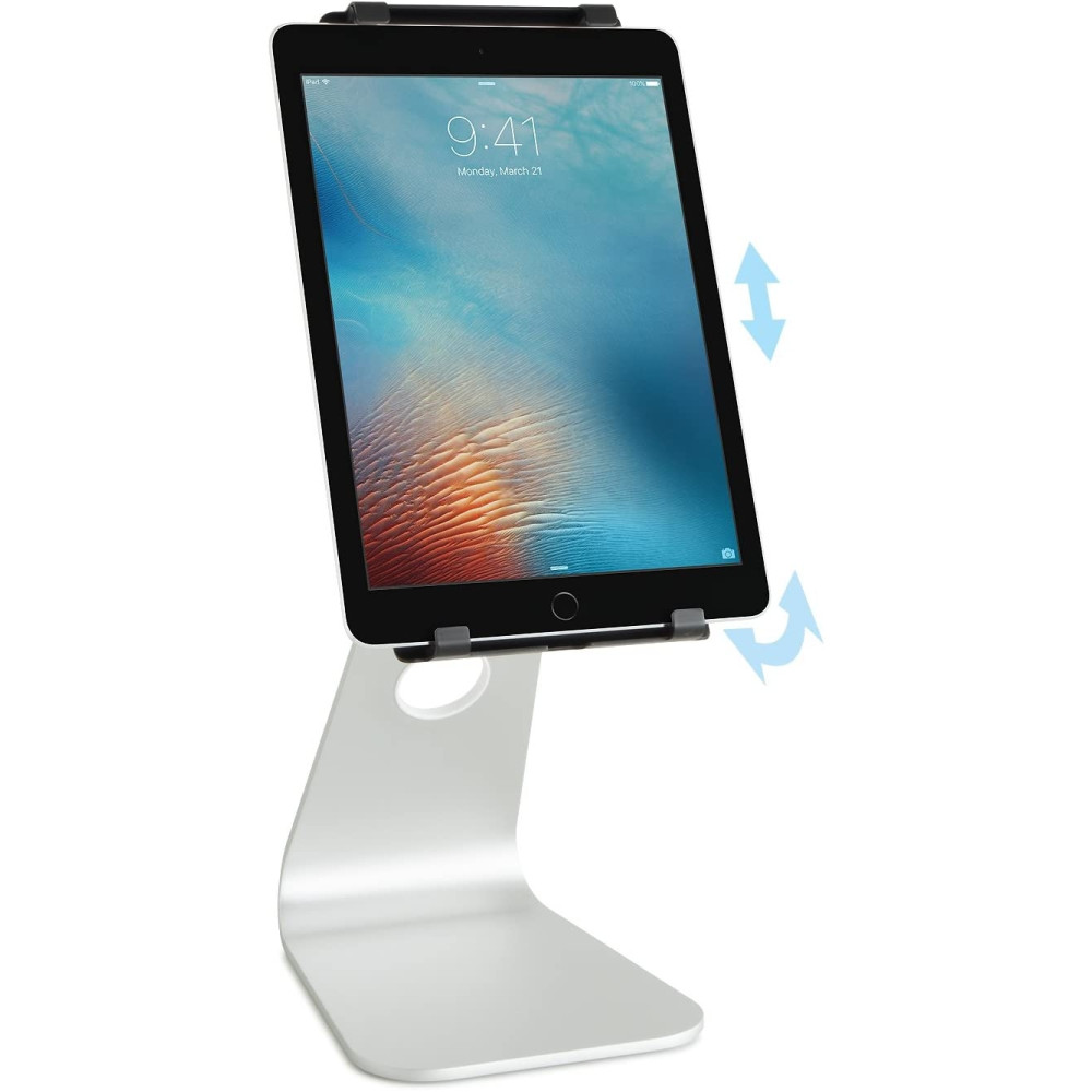 Rain Design mStand Tablet Pro - Ρυθμιζόμενη Βάση Αλουμινίου για Tablet έως 9.7" - Silver (891607000711)