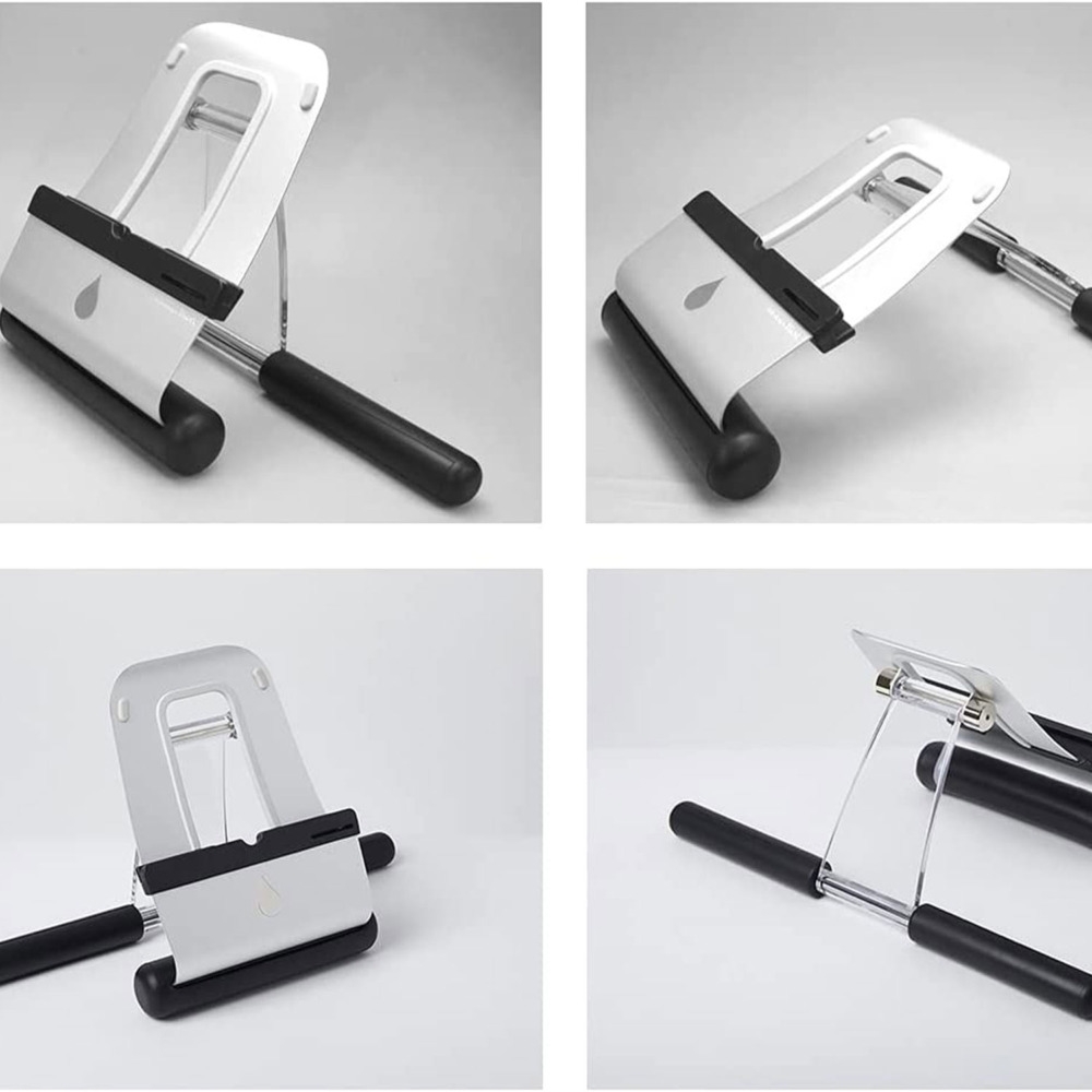 Rain Design iRest - Βάση Αλουμινίου για iPad / Tablet έως 13" με Υποστήριξη Μαξιλαριών - Black / Silver (891607000353)