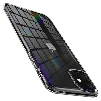 Spigen Liquid Crystal Θήκη Σιλικόνης Apple iPhone 11 - Crystal Clear (076CS27179)