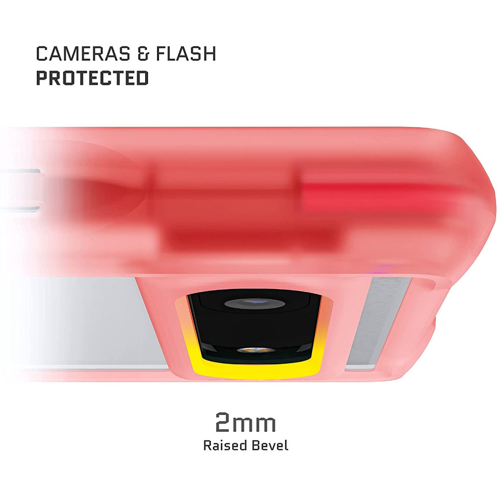 Ghostek Covert 6 - Διάφανη Ανθεκτική Αντιμικροβιακή Θήκη - Google Pixel 6a - Pink (GHOCAS3014)