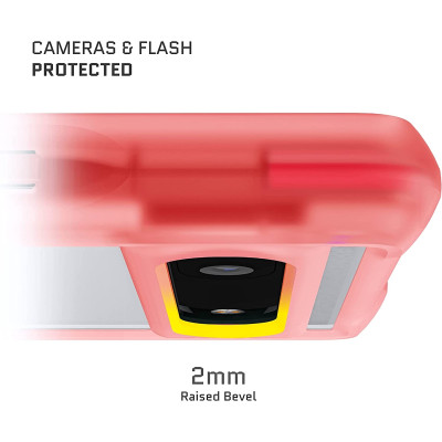 Ghostek Covert 6 - Διάφανη Ανθεκτική Αντιμικροβιακή Θήκη - Google Pixel 6a - Pink (GHOCAS3014)