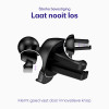 Buddi Phone Mount for Car Air Vent - Universal Ρυθμιζόμενη Βάση Στήριξης Κινητών / Smartphone για Αεραγωγούς Αυτοκινήτου - Black - 5 Έτη Εγγύηση (8719246378645)