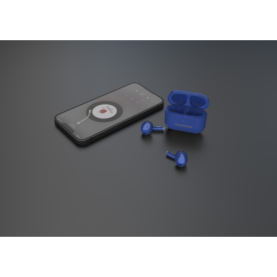 Riversong True Wireless Earbuds Air Mini Pro - Ασύρματα Ακουστικά Bluetooth Με Θήκη Φόρτισης - Blue (EA208BL)