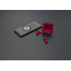 Riversong True Wireless Earbuds Air Mini Pro - Ασύρματα Ακουστικά Bluetooth Με Θήκη Φόρτισης - Red Magenta (EA208R)