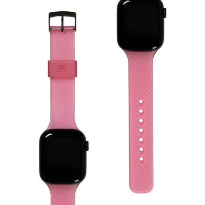 UAG Lucent Λουράκι Σιλικόνης Apple Watch SE/11/10/9/8/7/6/5/4 (42/41/40mm) - Pink Sand (194007318A8A)