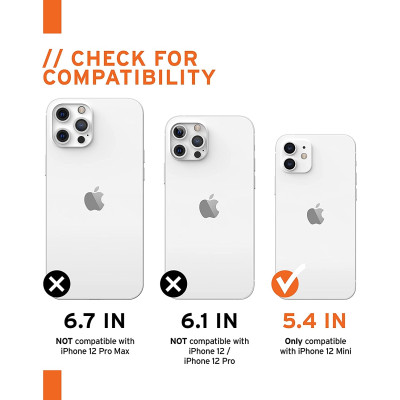 UAG Θήκη Biodegradable Outback Series Apple iPhone 12 mini - Mallard (112345115555)