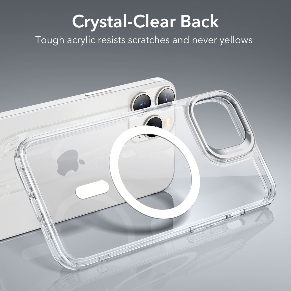 ESR Classic Kickstand Hybrid HaloLock - Διάφανη Ανθεκτική MagSafe Θήκη Apple iPhone 14 Pro - Clear (4894240161548)