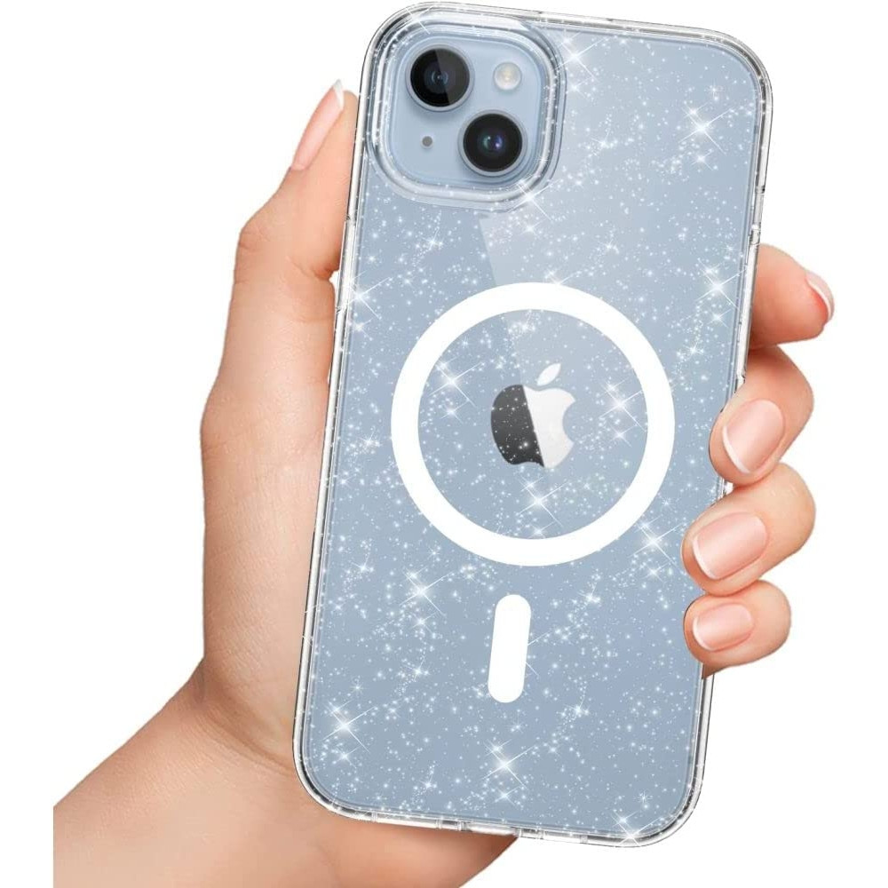 Tech-Protect FlexAir Hybrid - Σκληρή Διάφανη Θήκη MagSafe Apple iPhone 14 / 13 - Glitter (9490713930908)