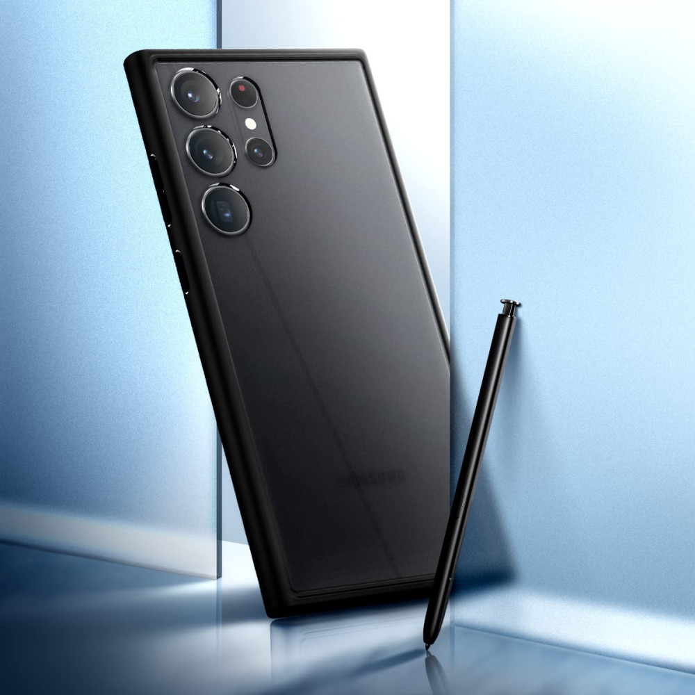 Spigen Ultra Hybrid Θήκη Samsung Galaxy S23 Ultra - Frost Black (ACS05619)