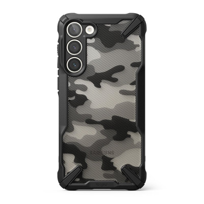 Ringke Fusion X Θήκη - Samsung Galaxy S23 - Camo Black (8809919300209)