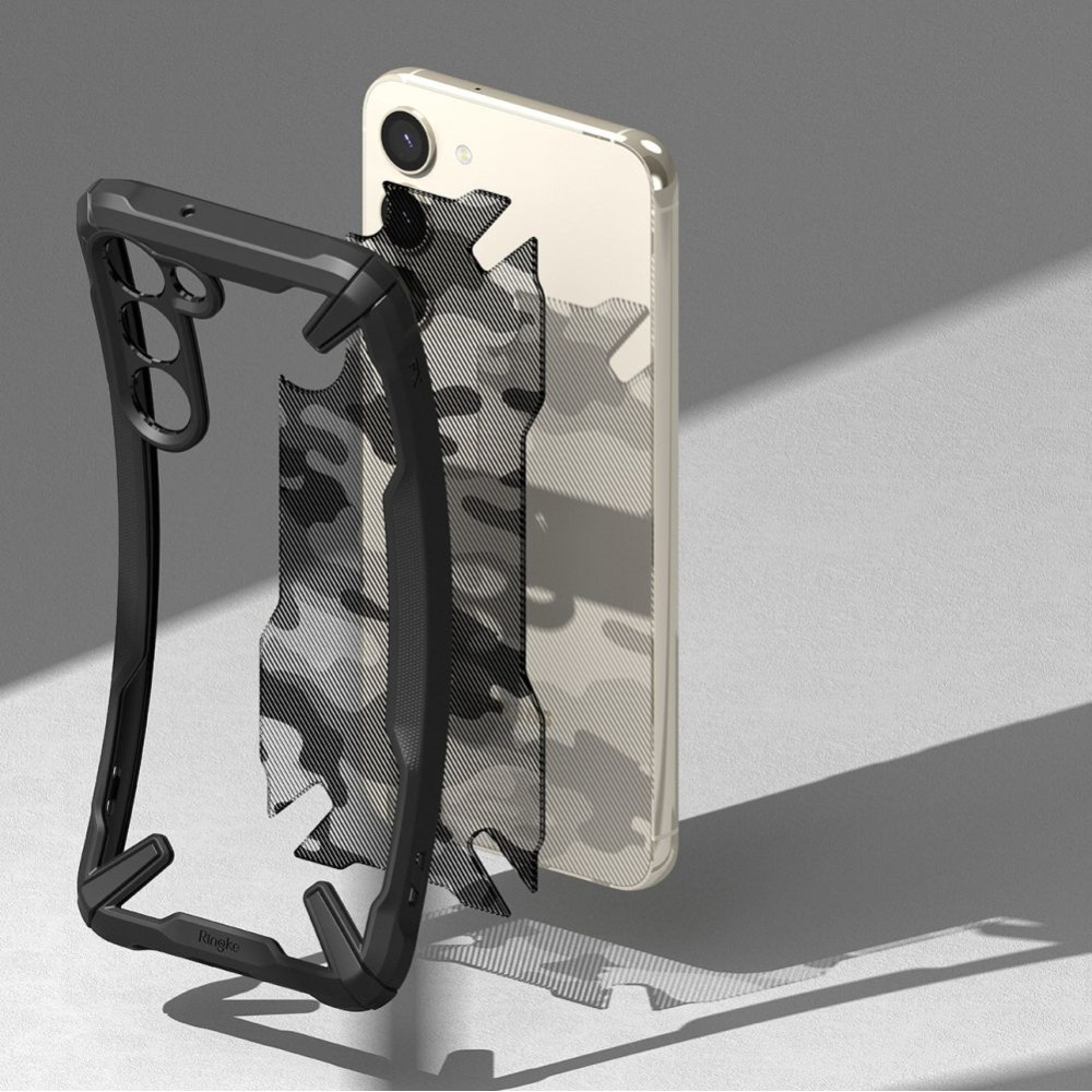 Ringke Fusion X Θήκη - Samsung Galaxy S23 - Camo Black (8809919300209)