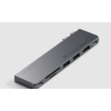Satechi Type-C Pro Hub Slim Αντάπτορας για MacBook με 1 x USB4 / 1 x 4K HDMI / 1 x Type-C 10Gbps / 2 x USB-A 10Gbps / 1 x SD & MicroSD - Space Gray (ST-HUCPHSM)