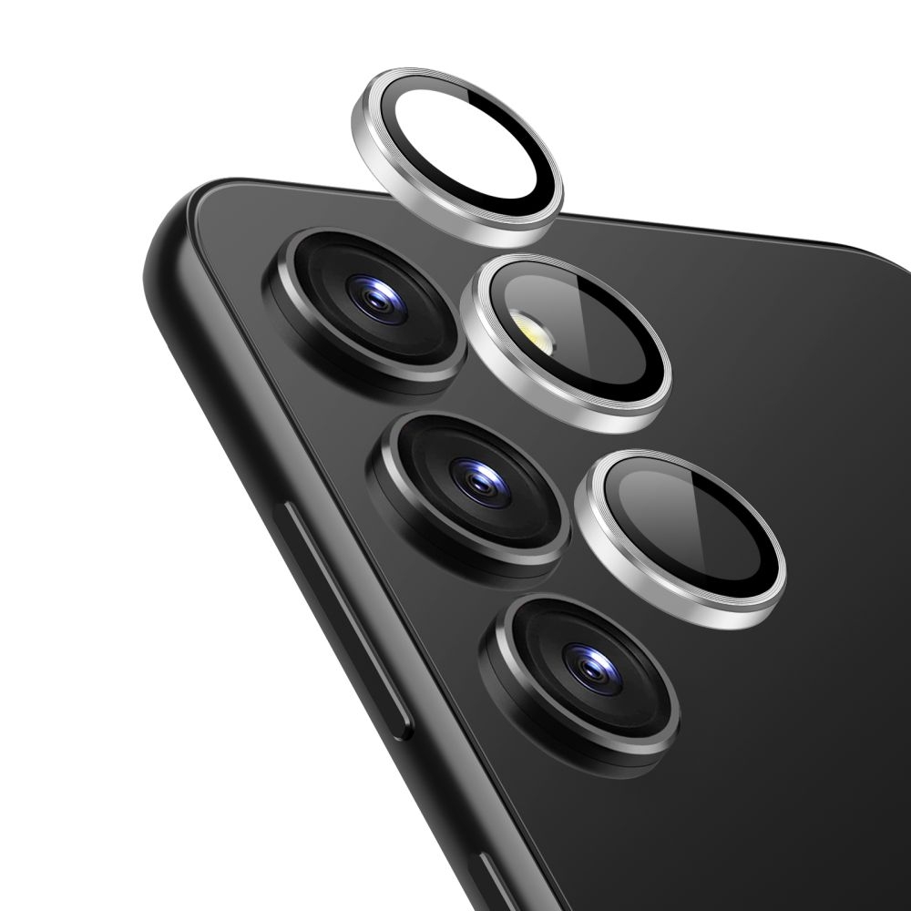 ESR Camera Lens Protector - Αντιχαρακτικό Προστατευτικό Γυαλί για Φακό Κάμερας Samsung Galaxy S23 / S23 Plus - Silver (4894240175729)