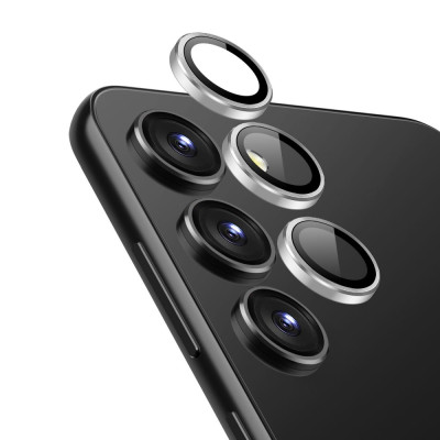 ESR Camera Lens Protector - Αντιχαρακτικό Προστατευτικό Γυαλί για Φακό Κάμερας Samsung Galaxy S23 / S23 Plus - Silver (4894240175729)