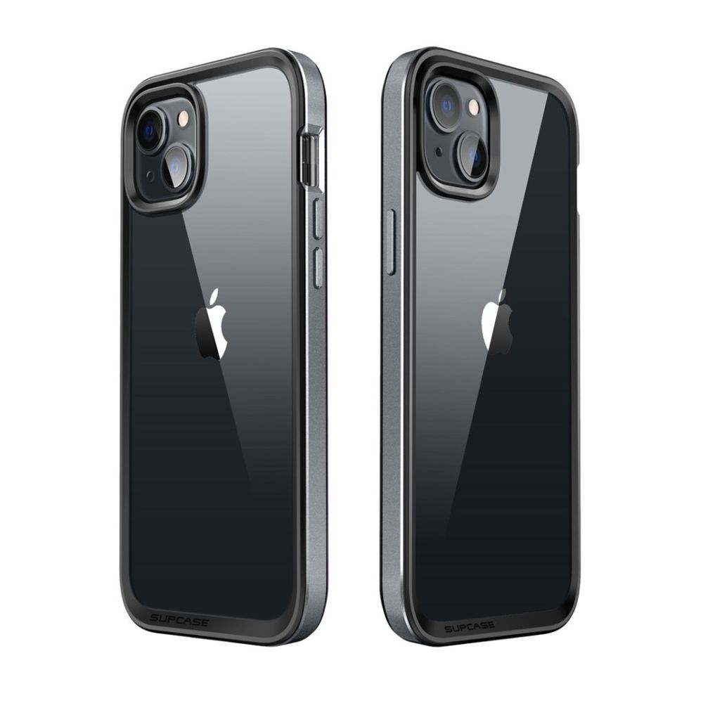 Supcase Unicorn Beetle Edge XT - Διάφανη Ανθεκτική Θήκη - Apple iPhone 15 Plus / 14 Plus - Black (843439119673)